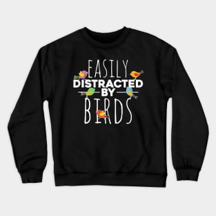 Ornithologist Birdwatcher for Bird Watching Nerds Birding Crewneck Sweatshirt